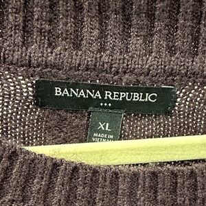 Banana Republic Dark Brown Knit Sweater